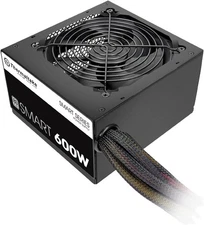 Thermaltake Smart Power Supply ATX 12V 600W 80 Plus White Active PFC S/Cable