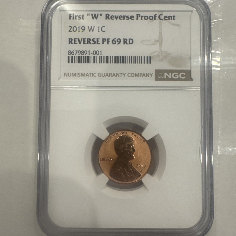 2019 W 1C PROOF LINCOLN CENT- NGC Rev PF 69 RD