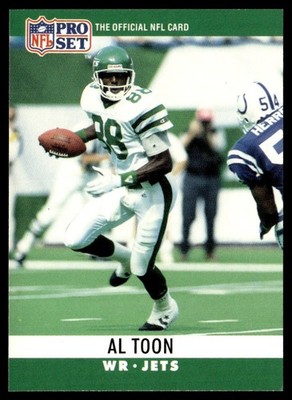 1990 Pro Set Al Toon New York Jets #240