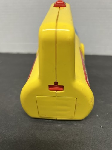 Vintage 1986 Playskool gelbe Taschenlampe mit rot grünen Farbwechselgläsern GETESTET - Bild 6 von 10