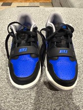 Nike Jordan Legacy 312 Low Black Royal Blue Gray Shoes Kids Size 2Y CD9054,007