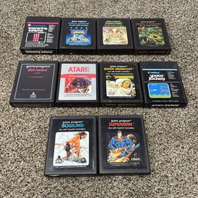 Atari 2600 System Bundle with Console, 30 Games, Joystick, Paddles, and More LOT