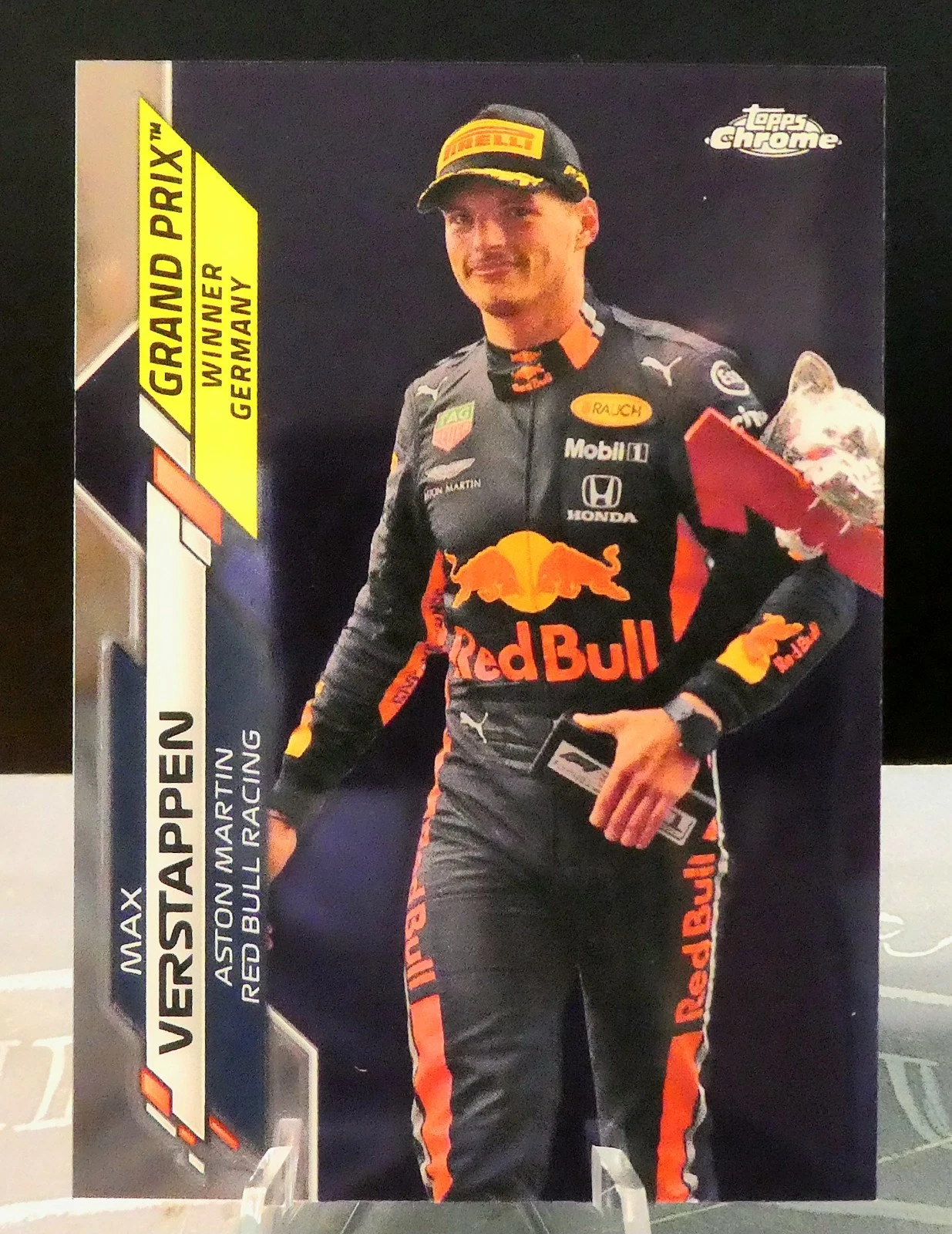 2020 Topps Chrome Formula 1 - Grand Prix Winners Max Verstappen #143 (RC)