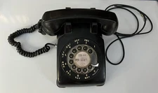 VINTAGE ITT KELLOGG ROTARY DIAL TELEPHONE