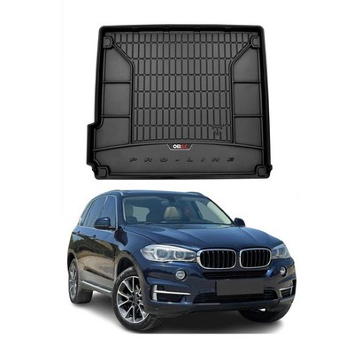 OMAC Premium Cargo Mats Liner for BMW X5 F15 F85 2014-2018 Rubber TPE Black 1Pc