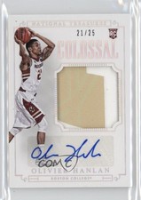 2015 Panini National Treasures College /25 Olivier Hanlan #368 Auto 06mc