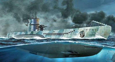 1:144 TRUMPETER KIT Dkm Type Vii-C U-Boat TR05912 Modellbau