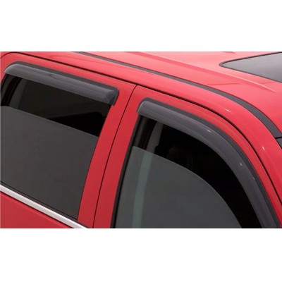 AVS Ventvisor Front/Rear Dark Smoke Window Vent Deflectors for 02-07 Saturn Vue