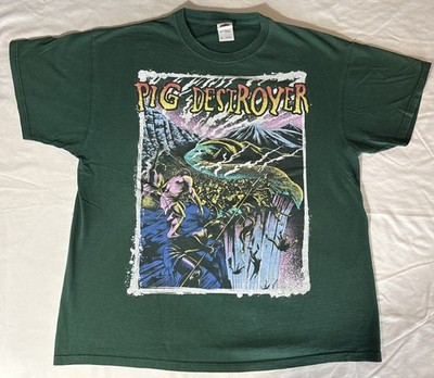 Green Shirt Pig Destroyer Band  Shirt Unisex Concert S-5XL TU660