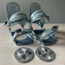 RIDE LSh Series Snowboard Bindings, Woman's Small US 4-8, Great Condition