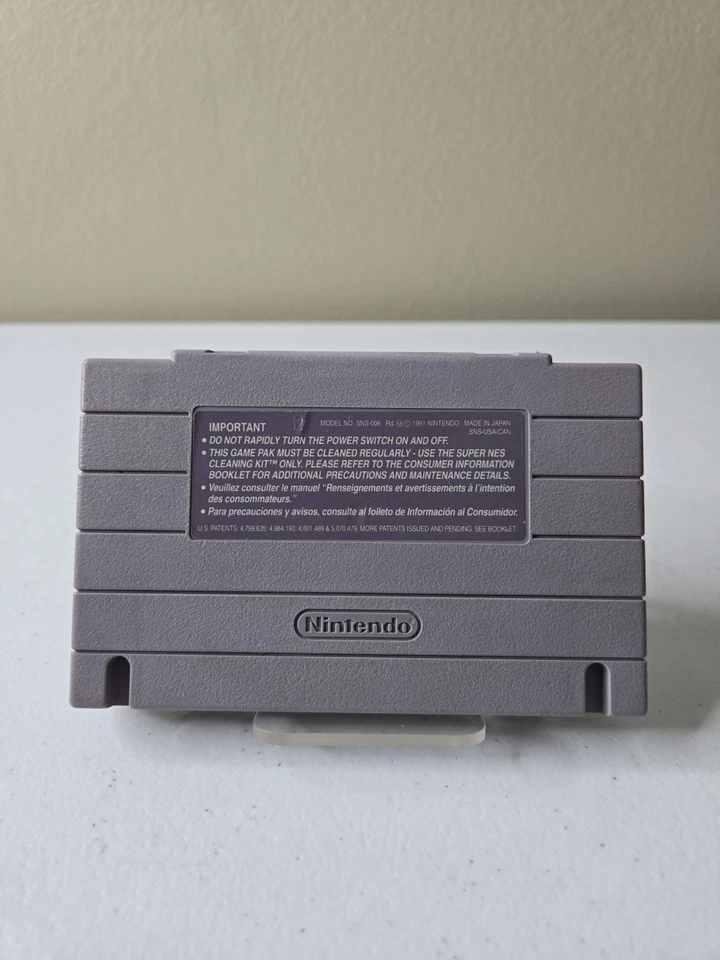 Cartucho auténtico SNES Super Smash TV (Super Nintendo, 1992), ¡funciona! Foto 4 de 4