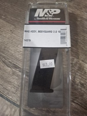 OEM Smith & Wesson Bodyguard 2.0 Magazine 380ACP 10Rd Round Mag Clip - 14379