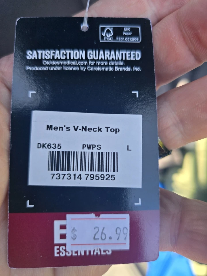 Lote de 77 exfoliantes elásticos de 4 vías Dickies Medical EDS Essentials Foto 3 de 4