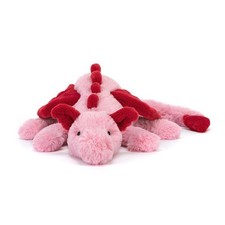 Jellycat Heart Dragon Plush RETIRED RARE 50cm - NWT Valentine's Day gift