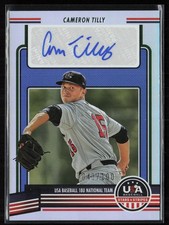 Cameron Tilly 2023 Stars & Stripes #18U-CT 18U National Team Auto Holo /100