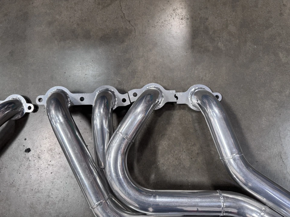 62 67 Chevy II Headers for LS Swapped Nova Hedman Headers Long Tube HTC Hedman Foto 3 de 4