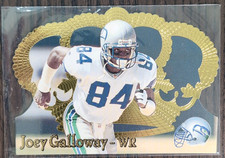 Pacific 1995 Crown Royale Joey Galloway #71 Seattle Seahawks Football Card