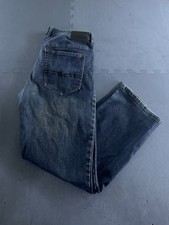 David Bitton Buffalo Jeans Mens Tag Sz 36x30 Jackson X Straight Stretch Denim