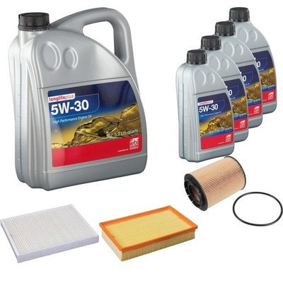 FEBI Inspektionspaket 9L Longlife Plus 5W-30 für VW Multivan V 7HM 7HN 7HF