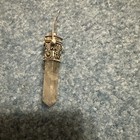 Vintage Rock Quartz Star Sapphire Sterling Pendant With Compartment — photo 3