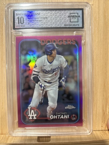 2024 Topps Chrome - Shohei Ohtani #1 Pink Refractor