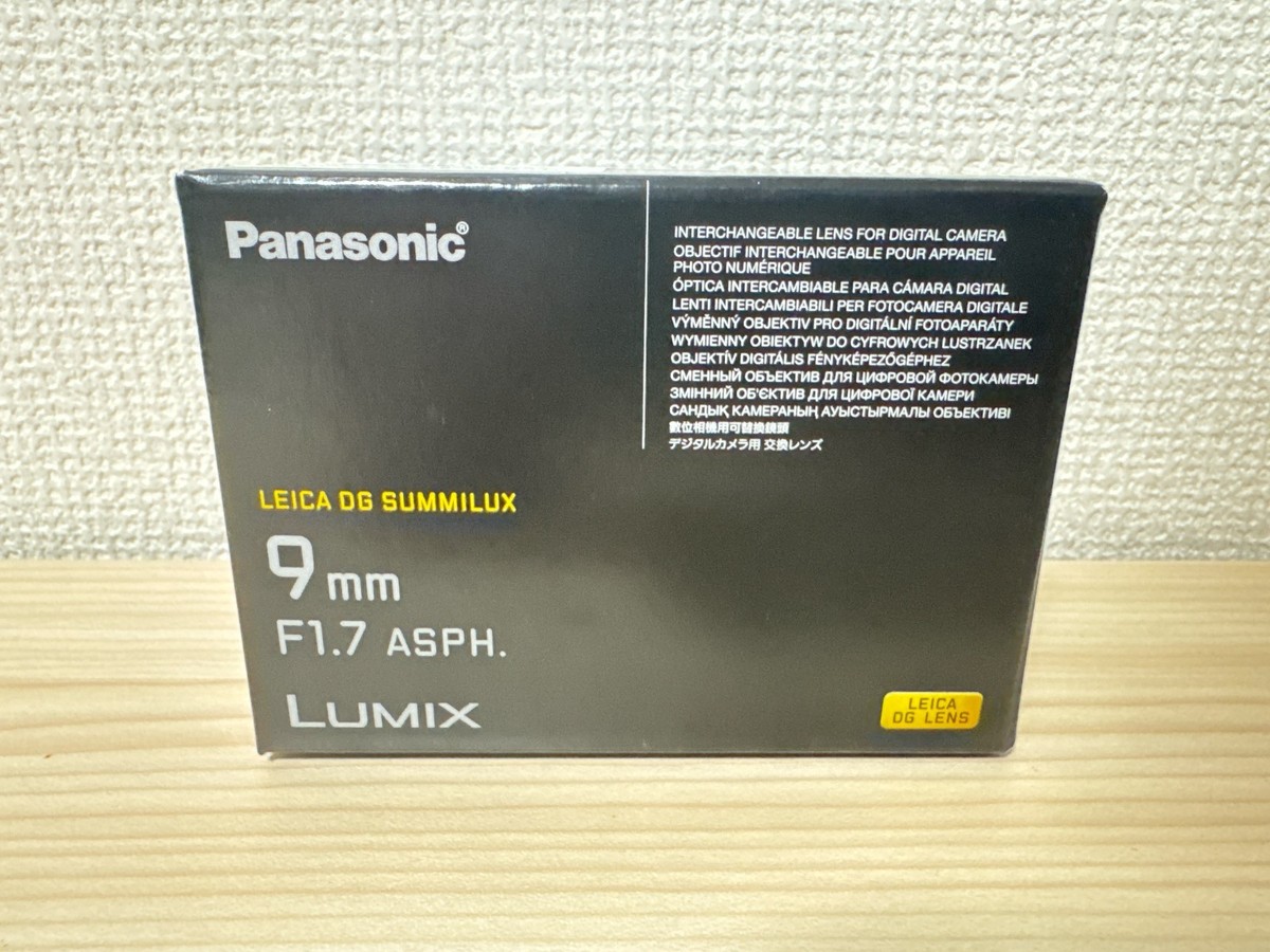 Panasonic LUMIX H-X09 Leica DG Summilux 9mm f/1.7 ASPH for Micro 