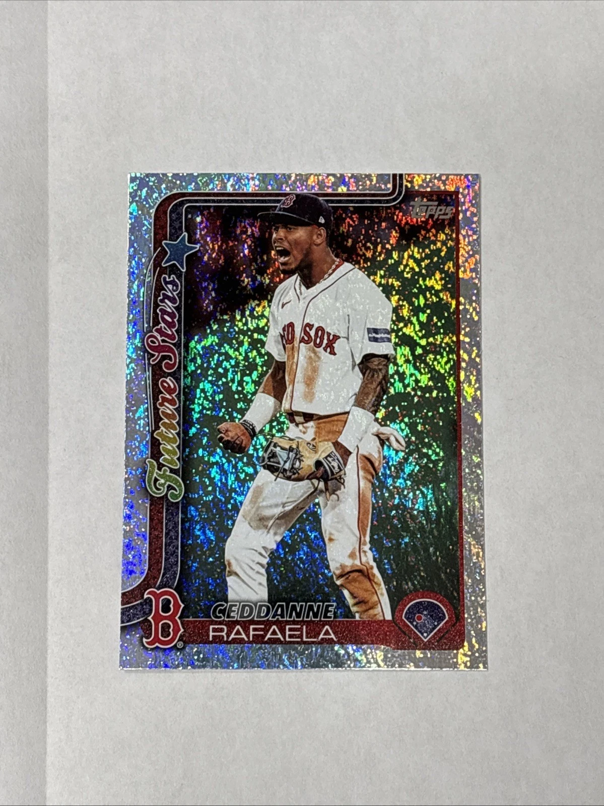 2025 Topps Series 1 CEDDANNE RAFAELA #148 Future Stars Holo Foil