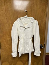 Ashley Outwear - Chaquetón Blanco Mujer - Talla Grande