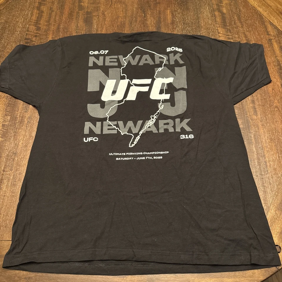 2xl UFC 316 Newark New Jersey Nuevo sin Etiquetas Foto 4 de 4