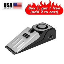 Portable Anti‑Theft Block Burglar Door Stop Alarm Security System Doorstops