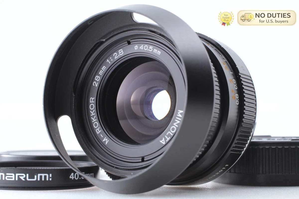 Minolta 28mm Focal Camera Lenses for sale | eBay