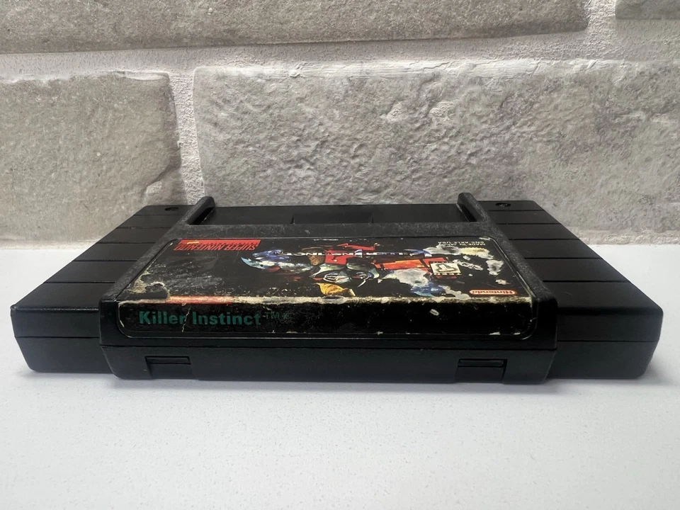 Killer Instinct Super Nintendo SNES, Authentic - TESTED & Working ! - Image 3 of 4