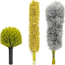 DOCA Telescoping Pole Attachment - Extension Pole for Cleaning, Feather Duster,