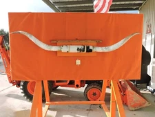 MOUNTED STEER BULL HORNS 7'5" tip-tip   COW BULL HORN LONGHORN 277