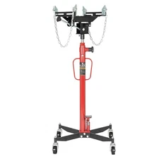 0.75 Ton Hydraulic Telescoping Transmission Jack, Adjustable Garage Lift Hoist