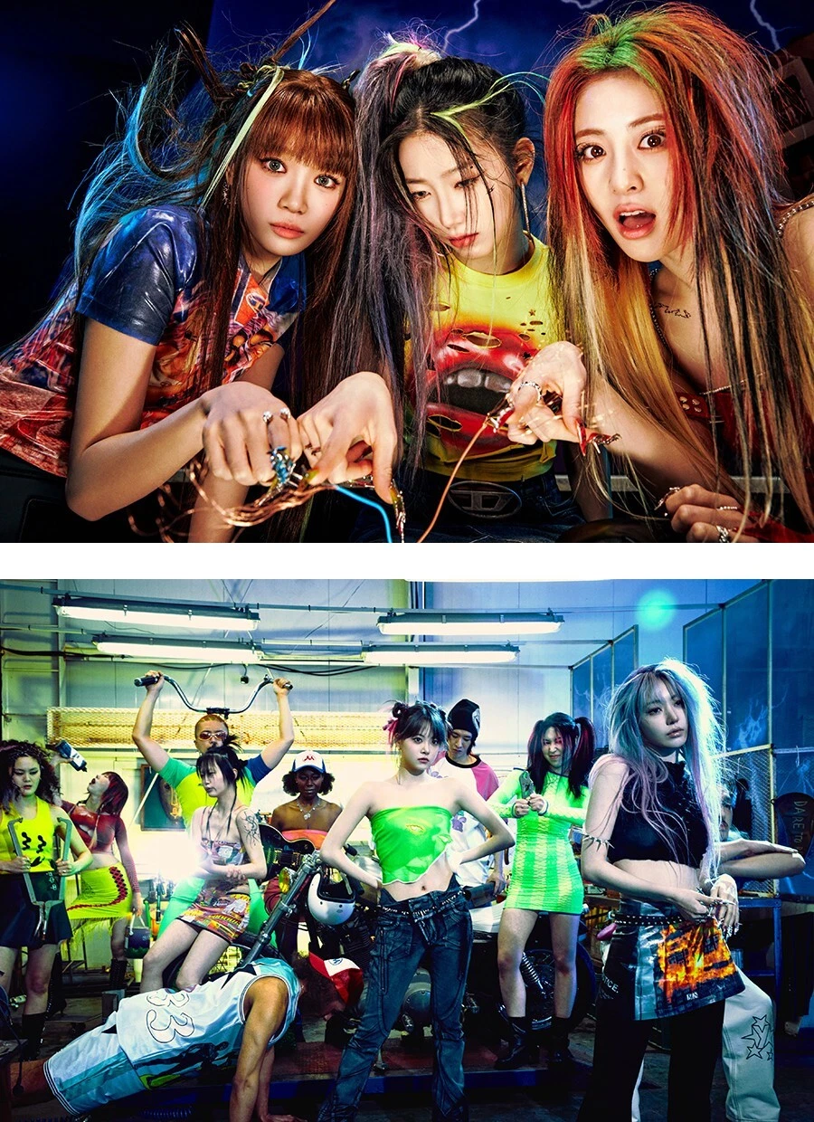 ルセラフィム LE SSERAFIM CRAZY (BALACLAVA) 4点 LE SSERAFIM - 4th Mini Album 'CRAZY' (BALACLAVA ver)