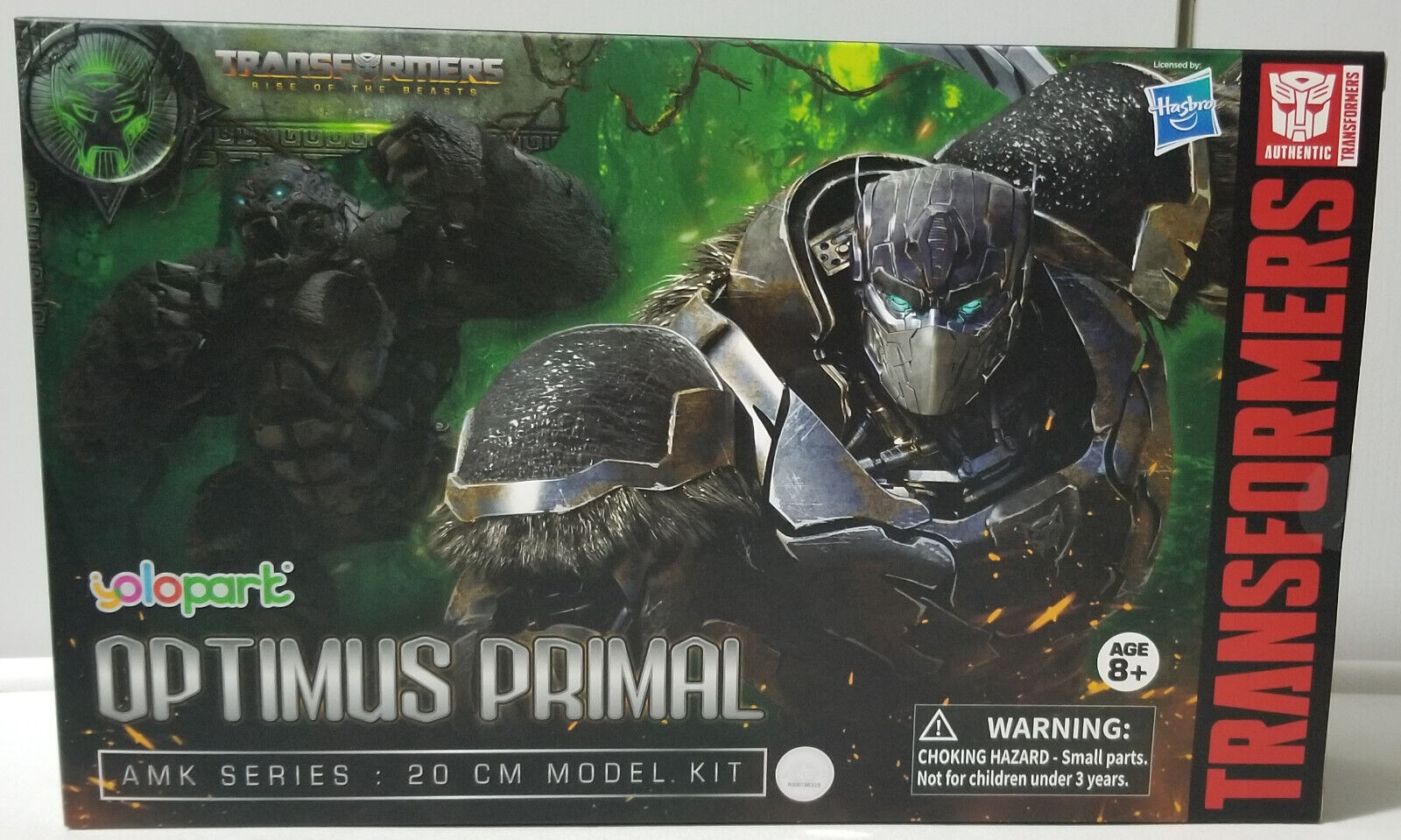 Box Defect Yolopark Transformers Rise of the Beasts Optimus Primal Model Kit