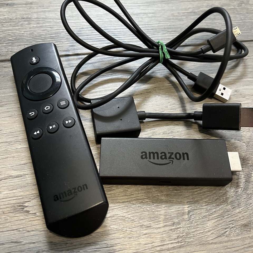 Amazon Fire Stick (Gen 2) Model LY73PR w/ Remote and Cords eBay