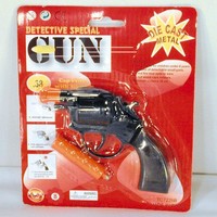 Die Cast 38 Special Police Cap Gun Toy Guns Pistol Metal Play Police Shooter Die Cast 38 Special Police Cap Gun Toy Guns Pistol Metal Play Police Shooter