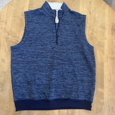 Gilet Callaway Weather Series – Homme – Bleu – Taille L – Polaire Microfibre – Zip Intégral