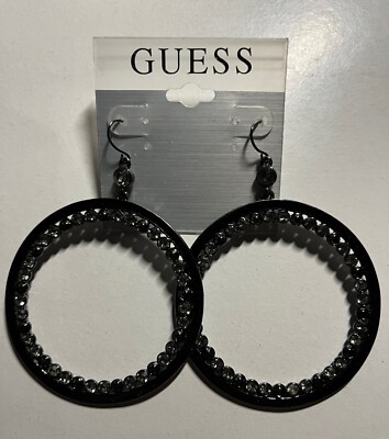 Vintage Guess Hoop Earrings From 2010-2012