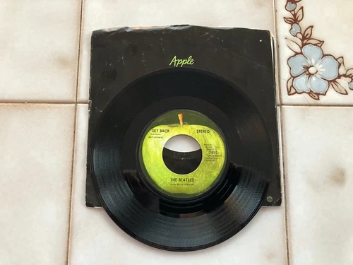 The Beatles - Get Back / Don't Let Me Down - Apple 45 RPM Los Angeles - VG+
