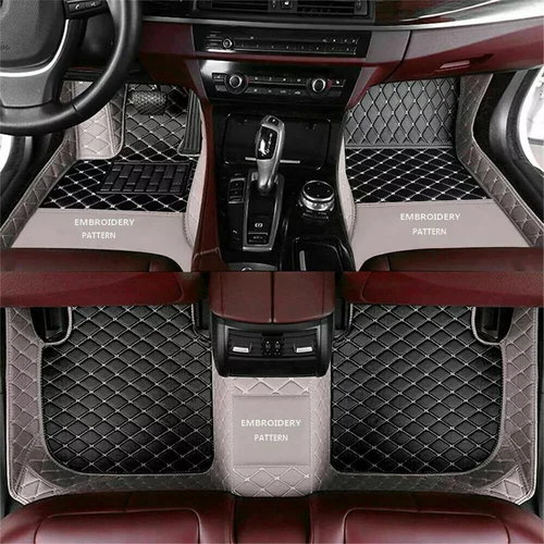 For Honda All Models Waterproof Custom Car Floor Mats Front & Rear Carpet Liner - Picture 7 of 44