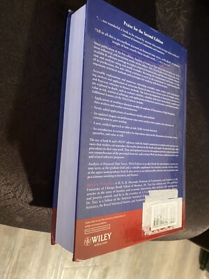 Analysis of Financial Time Series by Ruey S. Tsay (2010, Hardcover