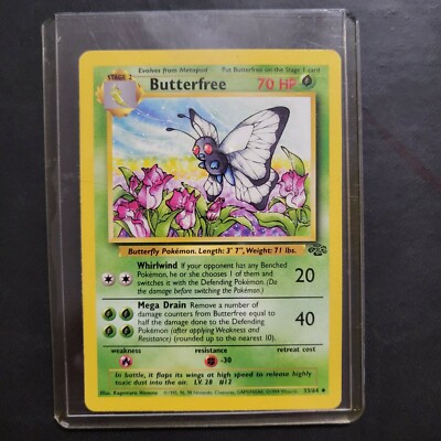 pokemon cards 1st edition Butterfree 33/64 | eBay