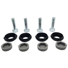 12pcs Leveling Feet Screws, Mat Posts, Caps, For Seville Classics Wire Shelving