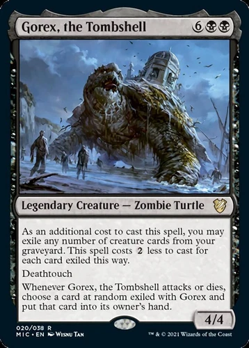 Gorex, the Tombshell [Innistrad: Midnight Hunt Commander] Magic MTG
