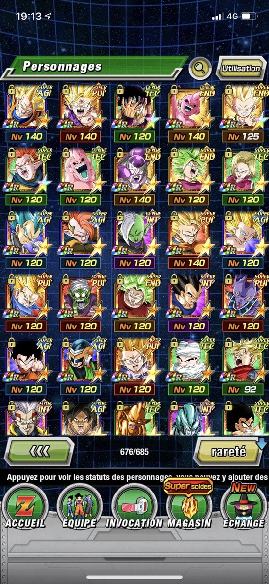 Compte Dokkan Battle Dragon Ball - Neuf - Compatible Android, IOS, PC - Jeu Non Ouvert
