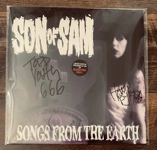 SON OF SAM SONGS FROM THE EARTH  *SIGNED  & SEALED* 1ST PRESS *1 OF A KIND*