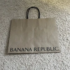 Banana Republic Paper Shopping Gift Bag